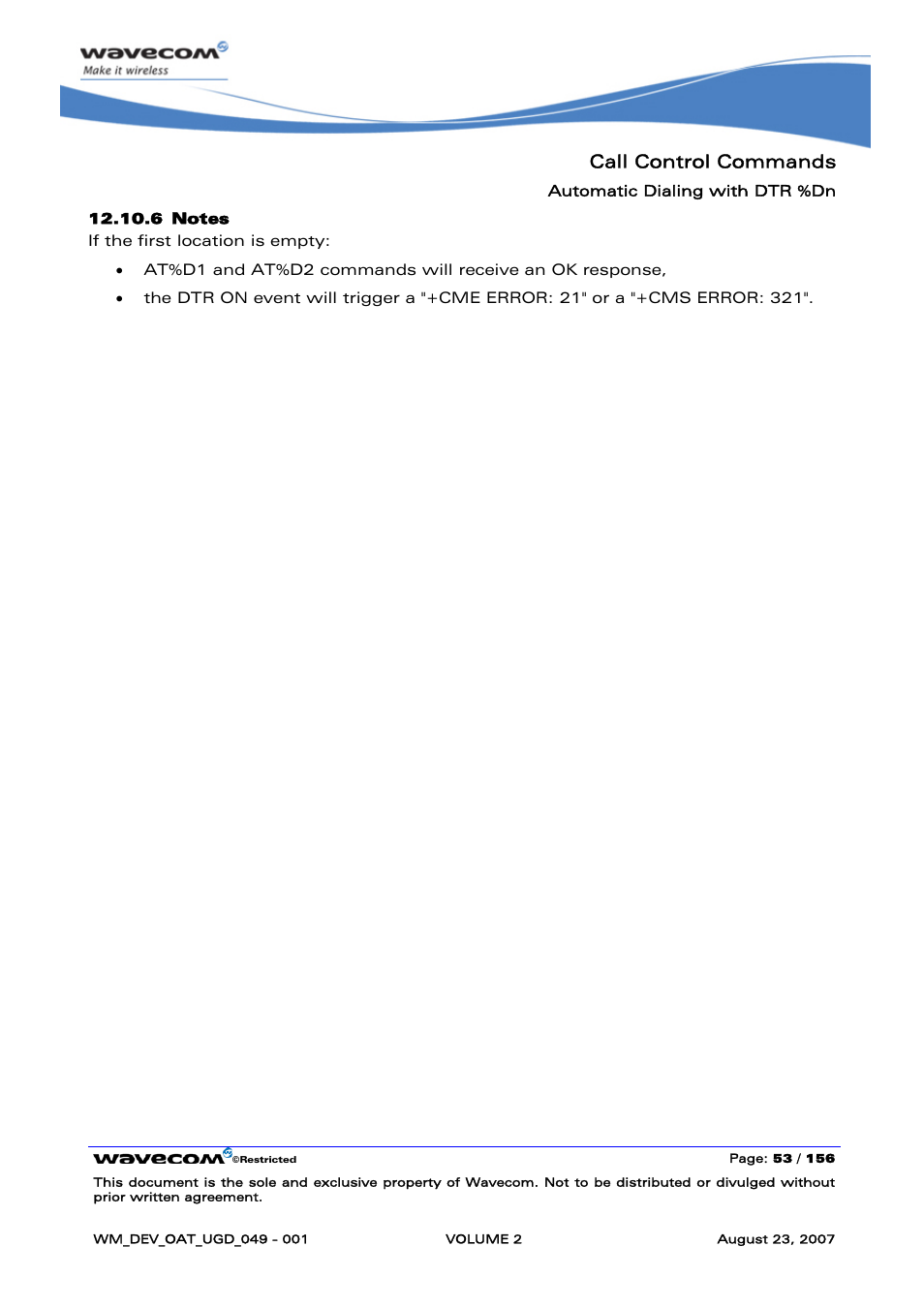 Call control commands | Rainbow Electronics FARGO MAESTRO 100 (with TCP_IP) User Manual | Page 243 / 787