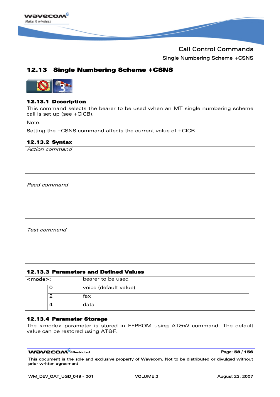 Single numbering scheme +csns | Rainbow Electronics FARGO MAESTRO 100 (with TCP_IP) User Manual | Page 248 / 787