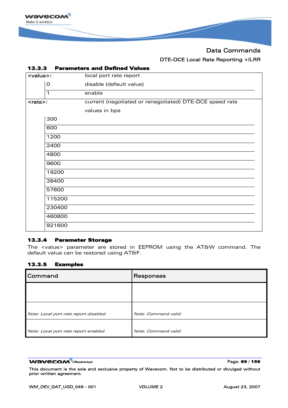 Rainbow Electronics FARGO MAESTRO 100 (with TCP_IP) User Manual | Page 259 / 787