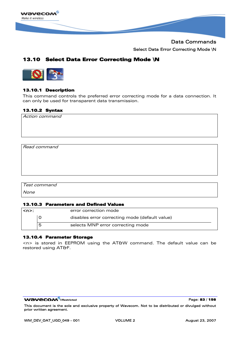 Select data error correcting mode \n | Rainbow Electronics FARGO MAESTRO 100 (with TCP_IP) User Manual | Page 273 / 787