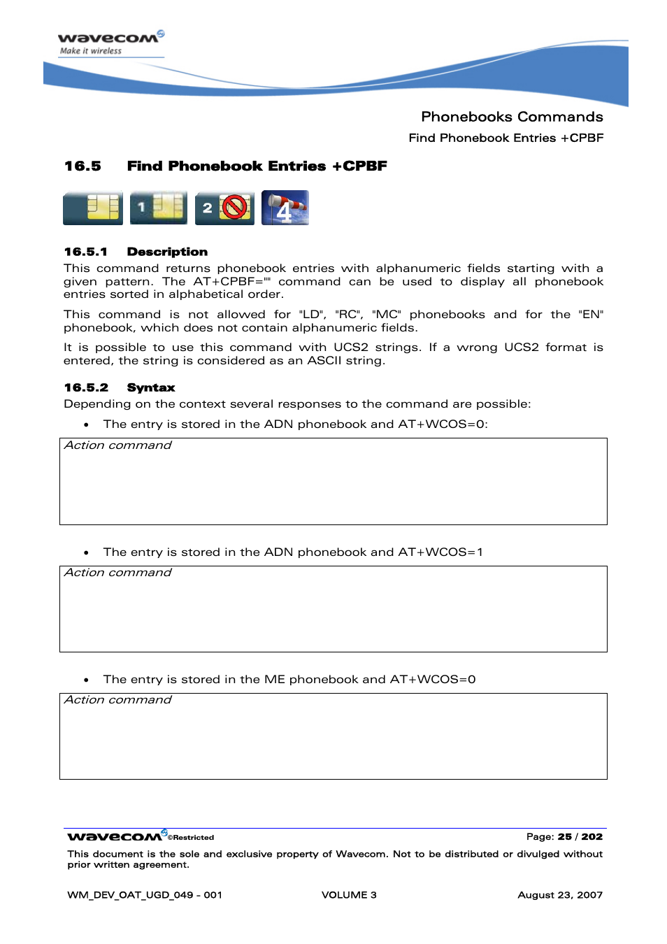 Find phonebook entries +cpbf | Rainbow Electronics FARGO MAESTRO 100 (with TCP_IP) User Manual | Page 371 / 787