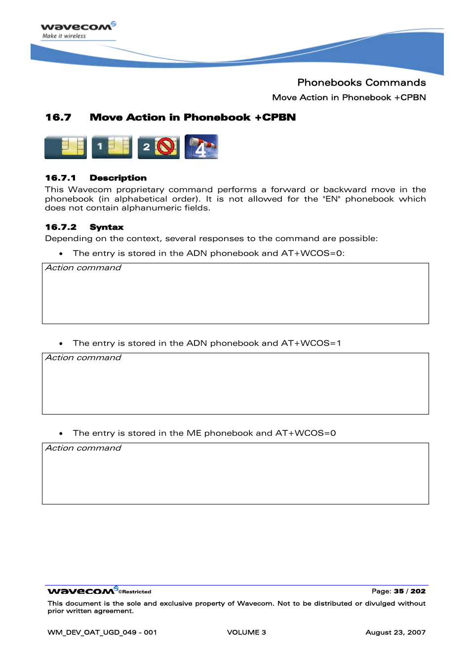 Move action in phonebook +cpbn | Rainbow Electronics FARGO MAESTRO 100 (with TCP_IP) User Manual | Page 381 / 787