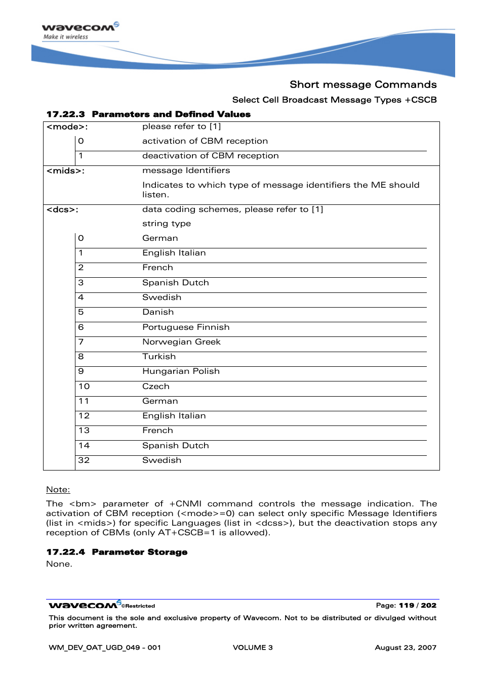 Rainbow Electronics FARGO MAESTRO 100 (with TCP_IP) User Manual | Page 465 / 787