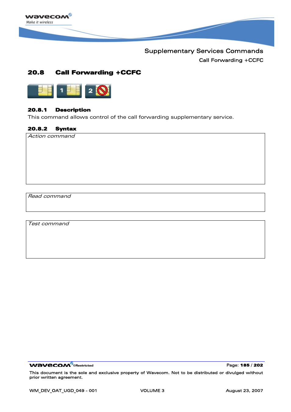 Call forwarding +ccfc | Rainbow Electronics FARGO MAESTRO 100 (with TCP_IP) User Manual | Page 531 / 787