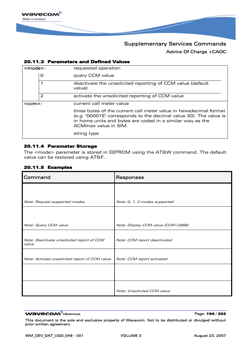 Rainbow Electronics FARGO MAESTRO 100 (with TCP_IP) User Manual | Page 540 / 787