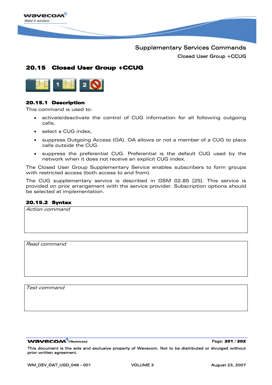 Closed user group +ccug | Rainbow Electronics FARGO MAESTRO 100 (with TCP_IP) User Manual | Page 547 / 787