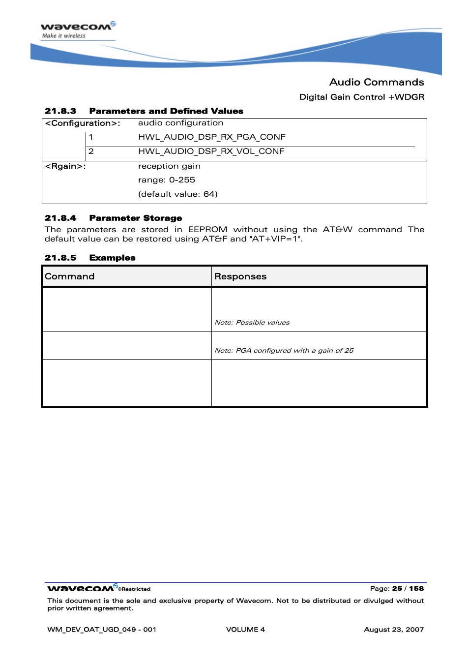 Rainbow Electronics FARGO MAESTRO 100 (with TCP_IP) User Manual | Page 573 / 787