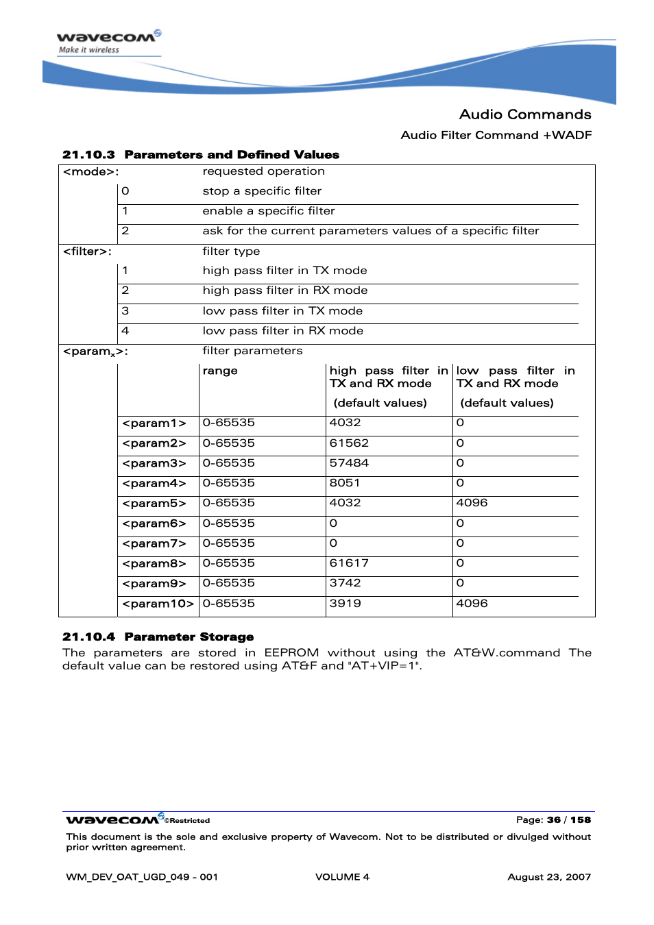 Rainbow Electronics FARGO MAESTRO 100 (with TCP_IP) User Manual | Page 584 / 787