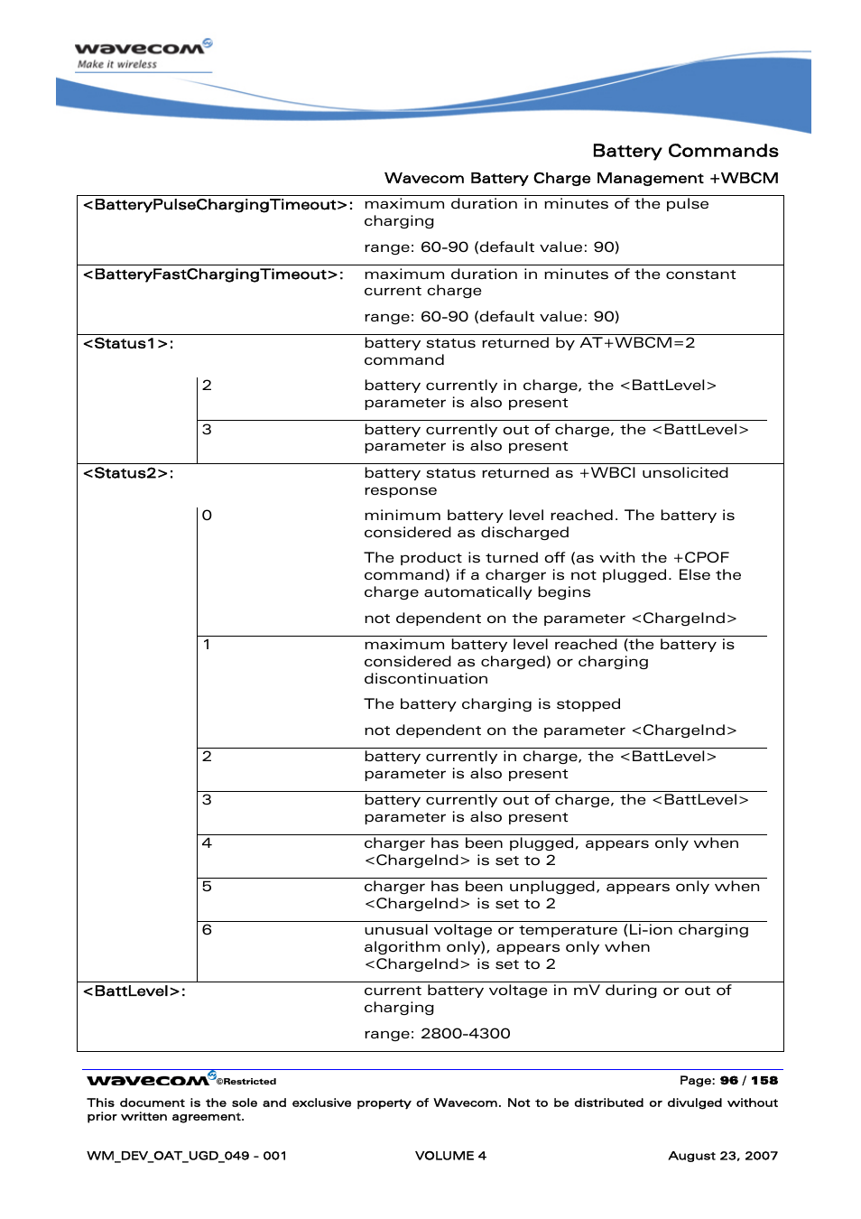 Rainbow Electronics FARGO MAESTRO 100 (with TCP_IP) User Manual | Page 644 / 787