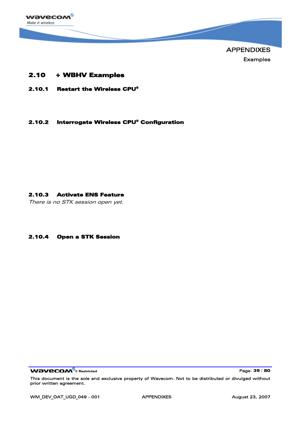 Wbhv examples | Rainbow Electronics FARGO MAESTRO 100 (with TCP_IP) User Manual | Page 745 / 787