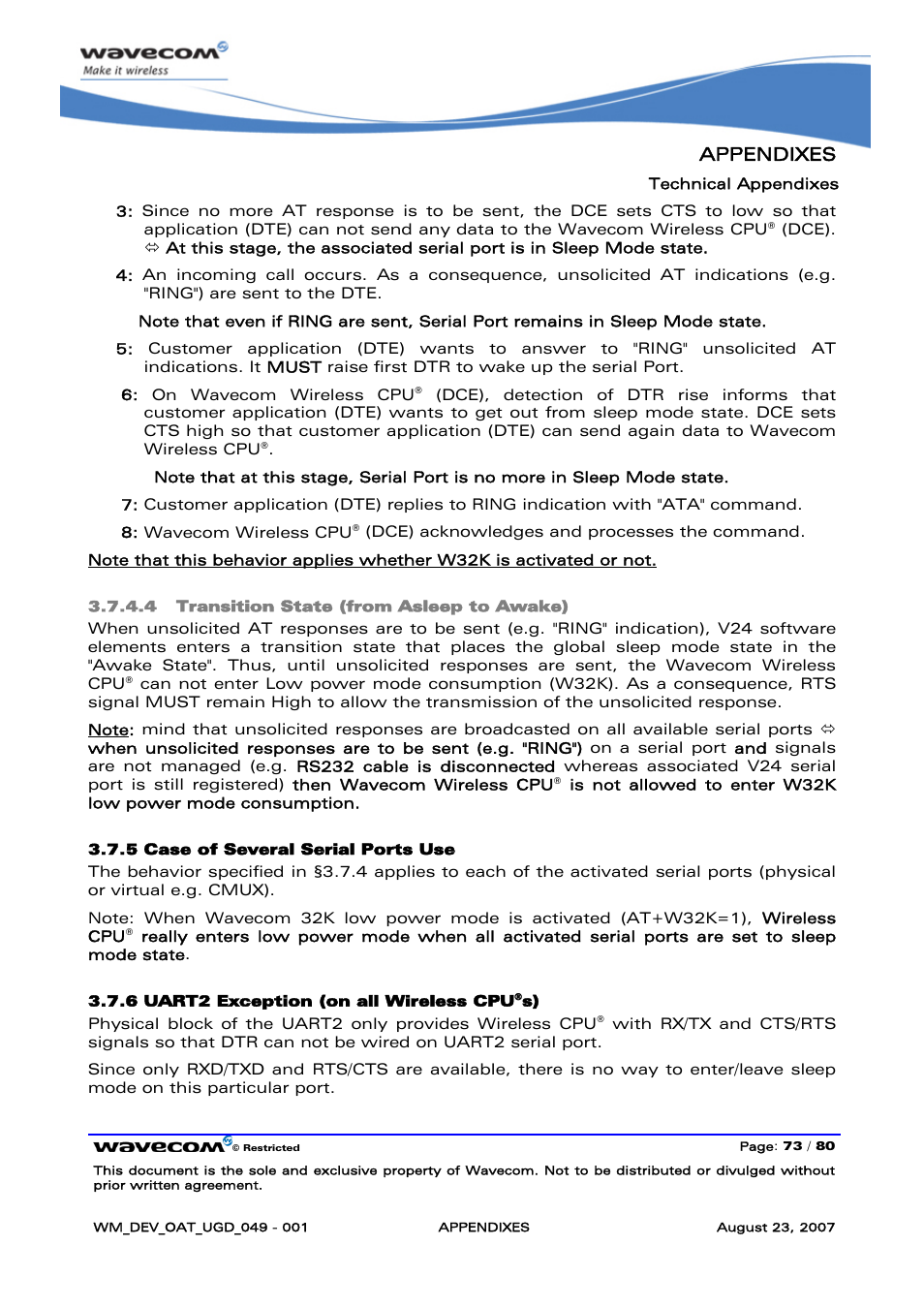 Appendixes | Rainbow Electronics FARGO MAESTRO 100 (with TCP_IP) User Manual | Page 779 / 787