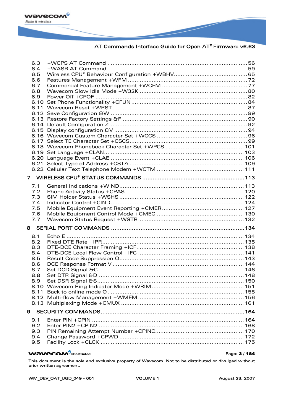 Rainbow Electronics FARGO MAESTRO 100 (with TCP_IP) User Manual | Page 9 / 787