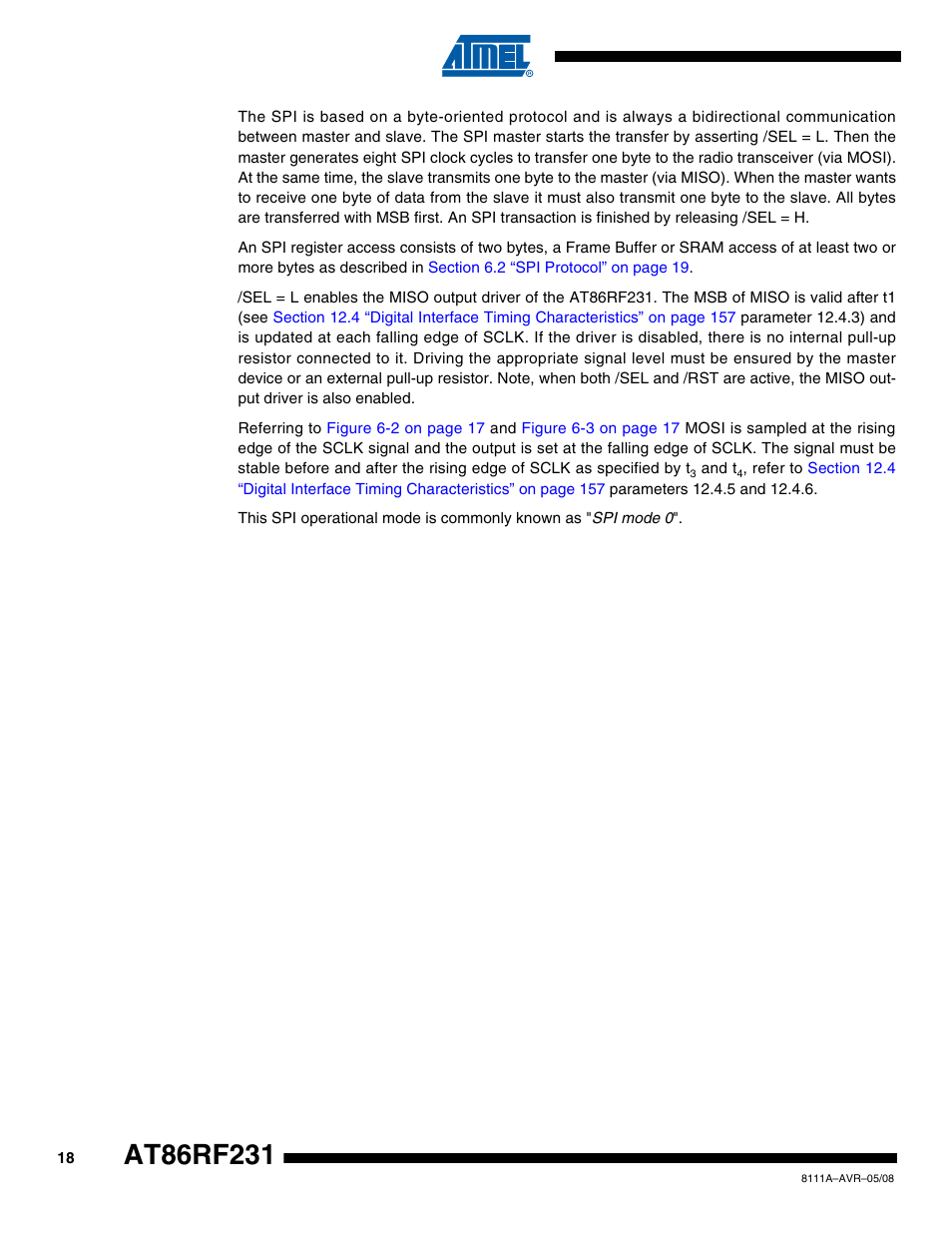 Rainbow Electronics AT86RF231 User Manual | Page 18 / 180
