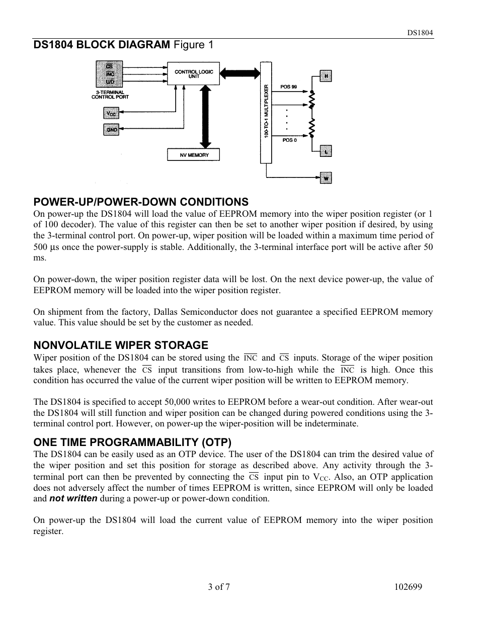 Rainbow Electronics DS1804 User Manual | Page 3 / 7