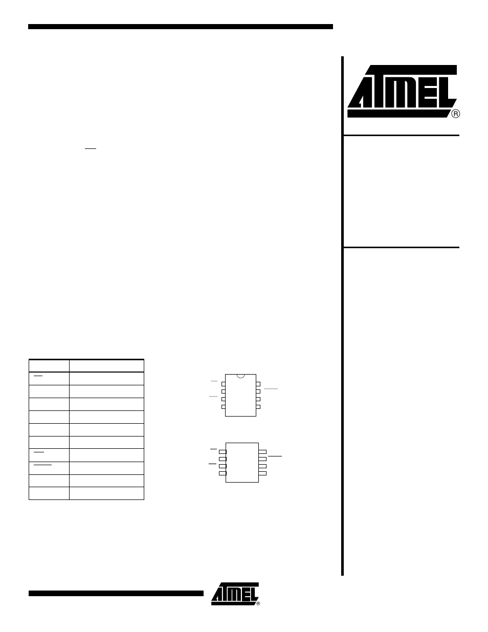 Rainbow Electronics AT25256 User Manual | 18 pages