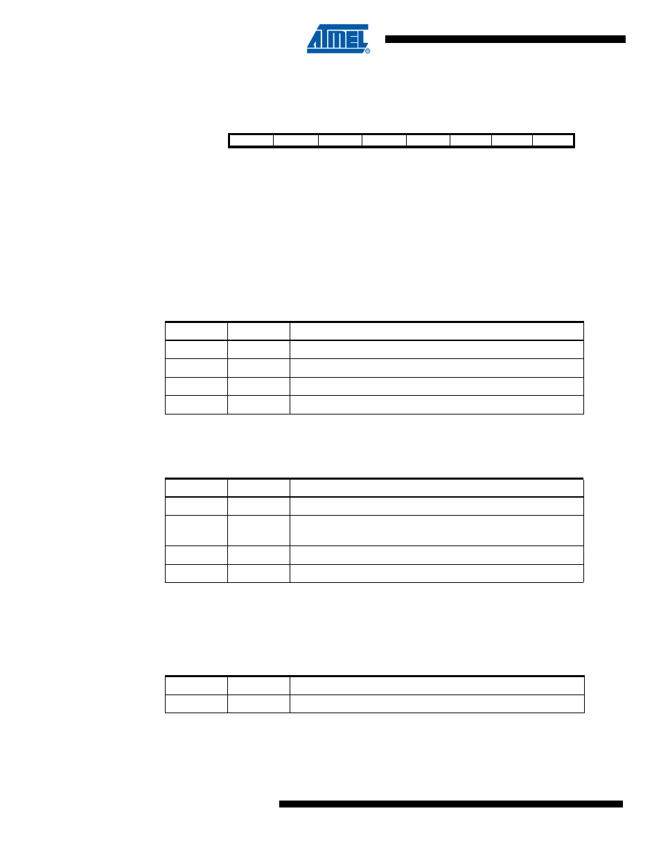 8 8-bit timer/counter register description, 1 timer/counter control register a - tccr0a, Fer to | Table 12-3 on | Rainbow Electronics ATmega64C1 User Manual | Page 100 / 366
