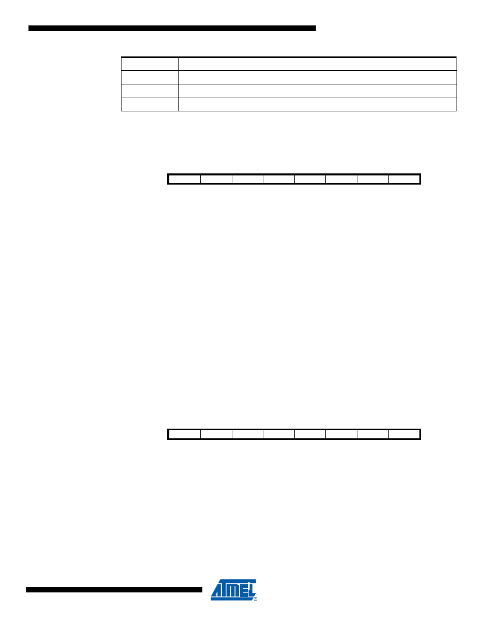 10 psc interrupt mask register - pim, 11 psc interrupt flag register - pifr, Disactivate module n output a & b | Disactivate all psc output, Halt psc and wait for software action | Rainbow Electronics ATmega64C1 User Manual | Page 155 / 366