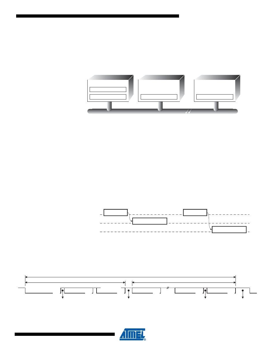 3 lin protocol, 1 master and slave, 2 frames | Lin bus | Rainbow Electronics ATmega64C1 User Manual | Page 203 / 366