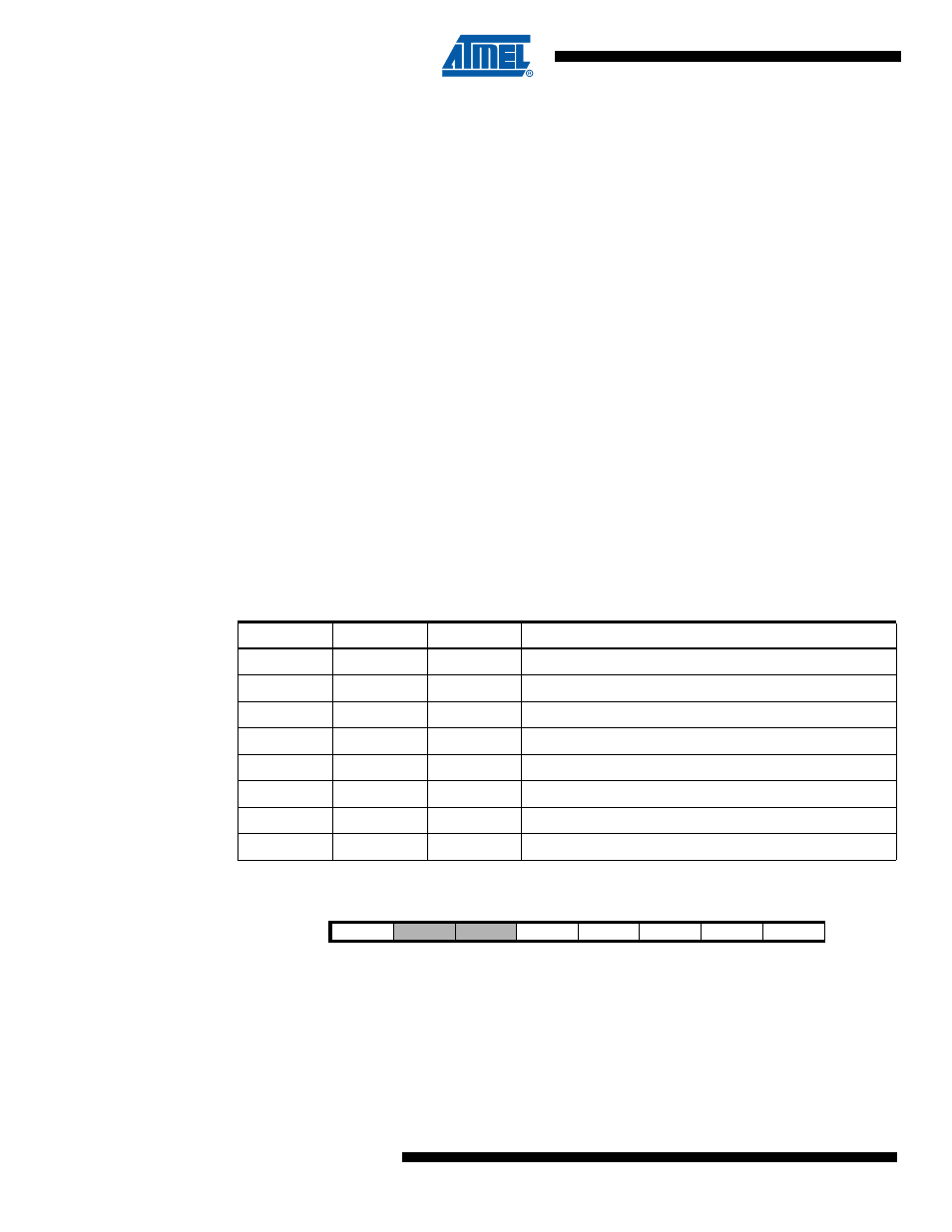 3 adc control and status register b- adcsrb | Rainbow Electronics ATmega64C1 User Manual | Page 244 / 366