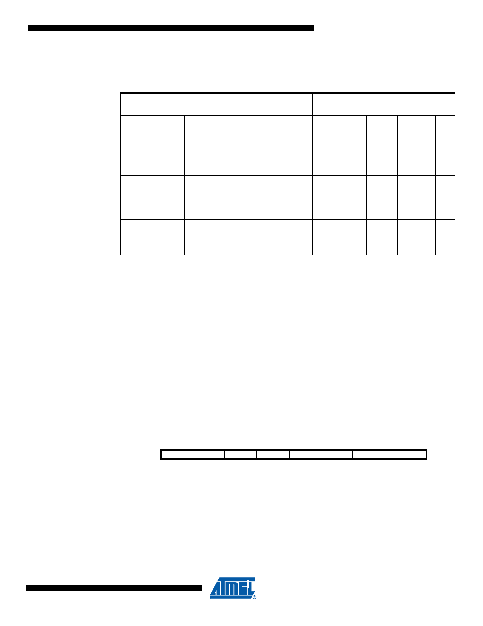 6 power reduction register, 1 power reduction register - prr | Rainbow Electronics ATmega64C1 User Manual | Page 41 / 366