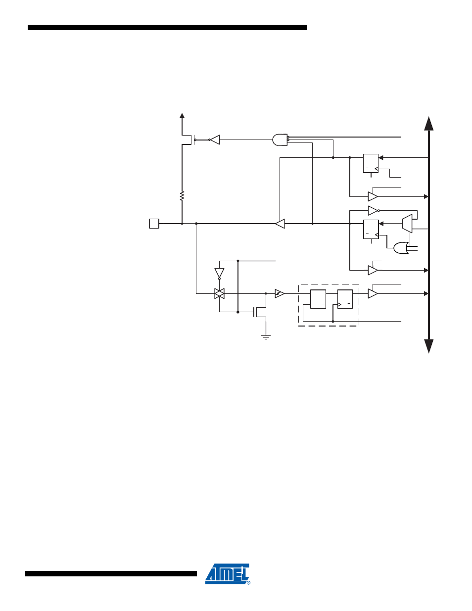 2 ports as general digital i/o, 1 configuring the pin, In “ports as general digital i/o | Data b u s | Rainbow Electronics ATmega64C1 User Manual | Page 61 / 366