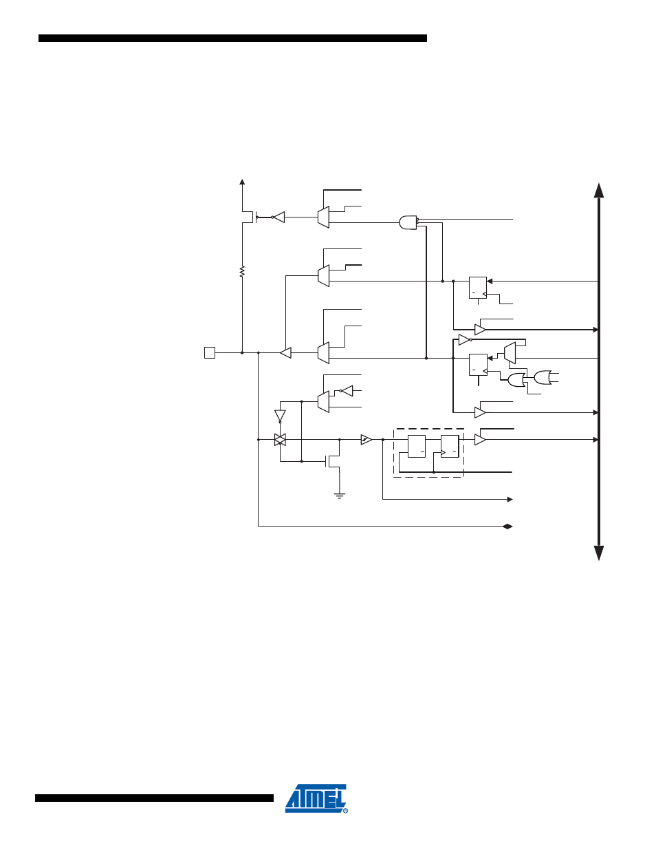 3 alternate port functions, Ed in, Data b u s | Rainbow Electronics ATmega64C1 User Manual | Page 65 / 366