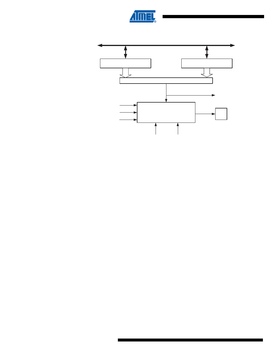 1 force output compare, 2 compare match blocking by tcnt0 write, 3 using the output compare unit | Figure 12-3 | Rainbow Electronics ATmega64C1 User Manual | Page 92 / 366