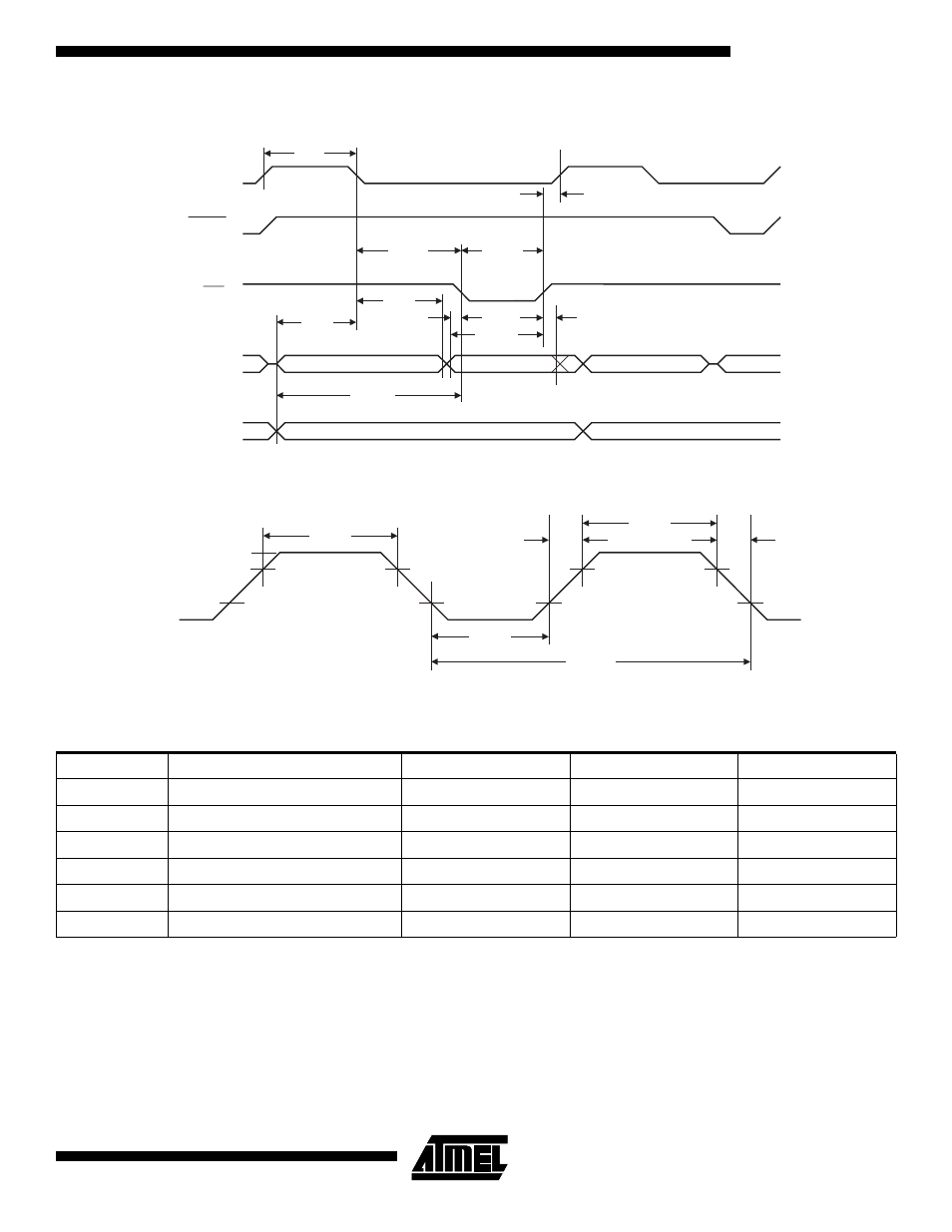 External data memory write cycle, External clock drive waveforms, External clock drive | At89s51 | Rainbow Electronics АТ89С51 User Manual | Page 23 / 27