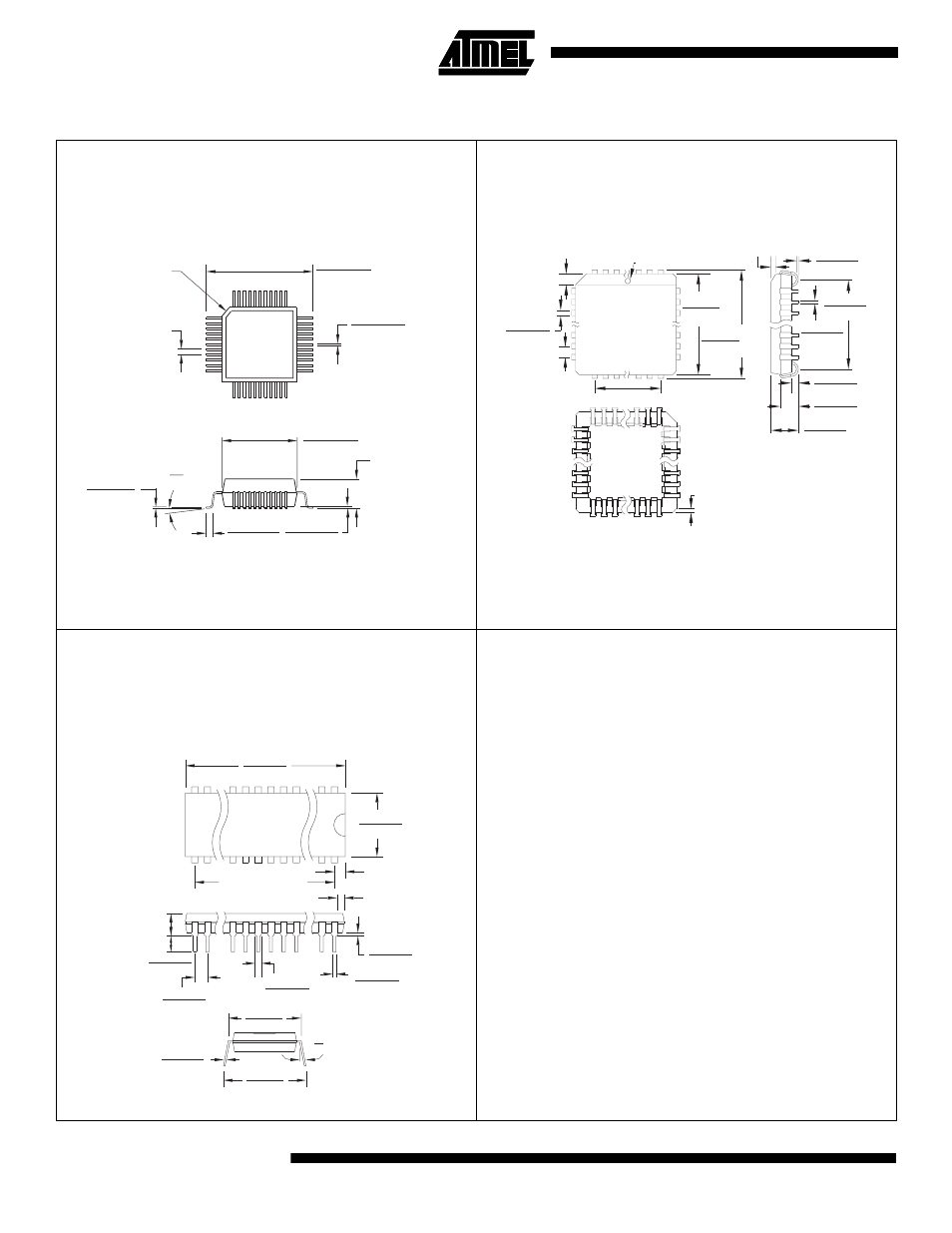 At89s51, Packaging information, Controlling dimension: millimeters | Rainbow Electronics АТ89С51 User Manual | Page 26 / 27