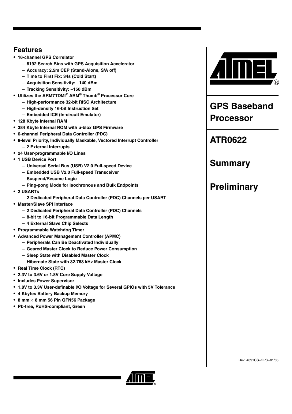 Rainbow Electronics ATR0622 User Manual | 26 pages