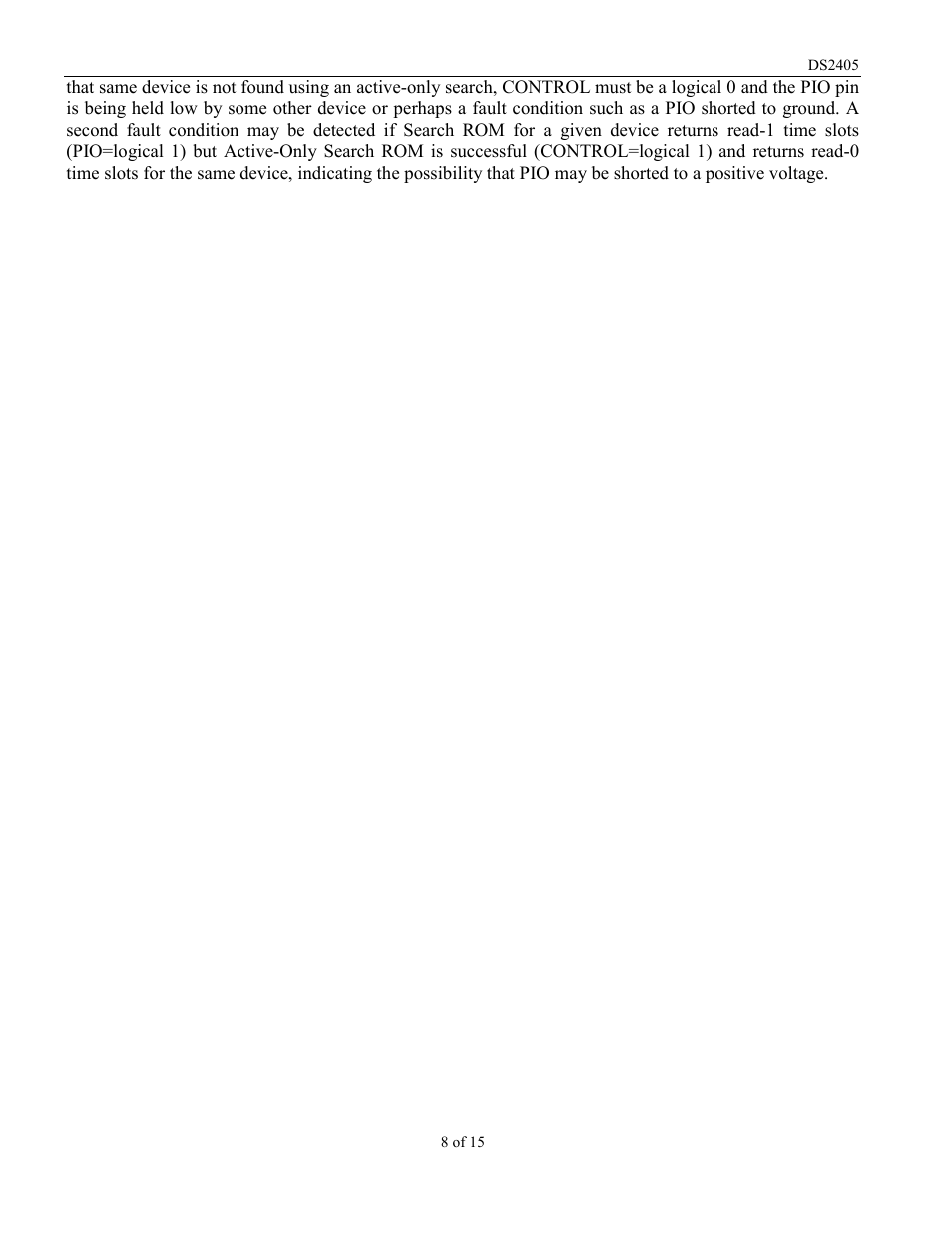 Rainbow Electronics DS2405 User Manual | Page 8 / 15