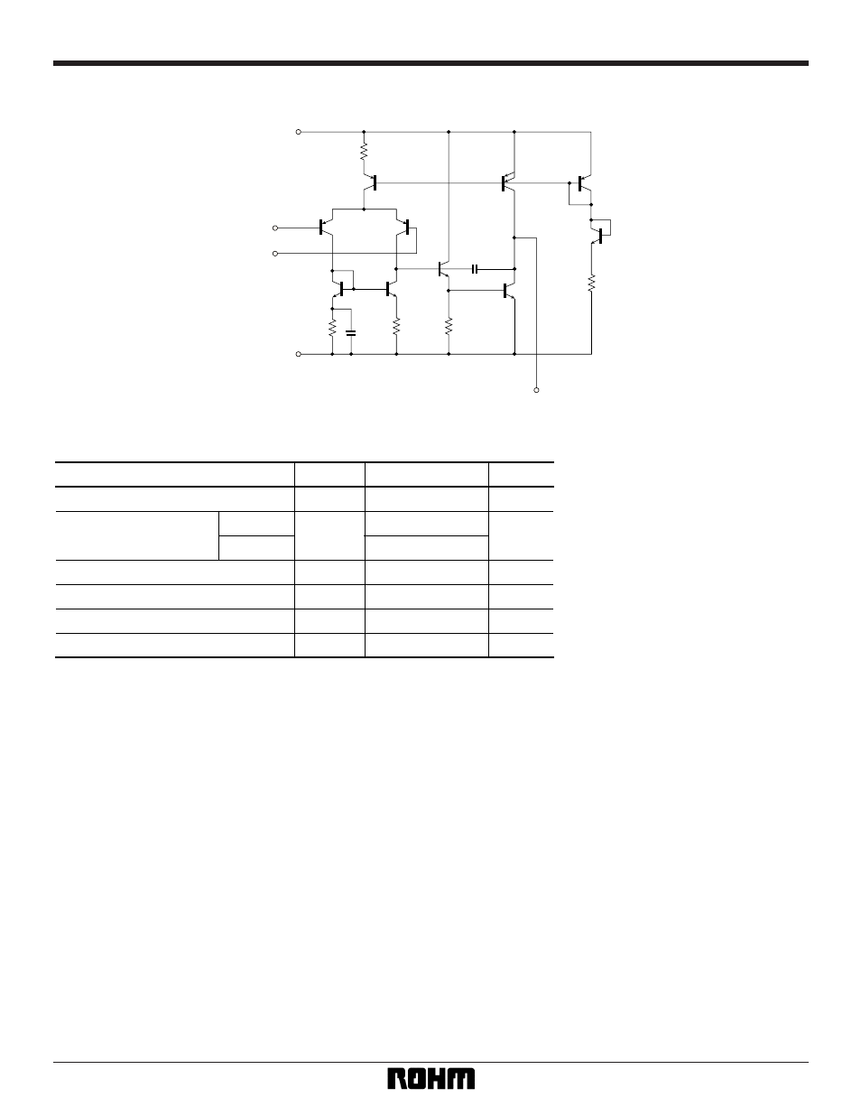 Internal circuit configuration, Absolute maximum ratings (ta = 25°c) | Rainbow Electronics BA4510FV User Manual | Page 2 / 4
