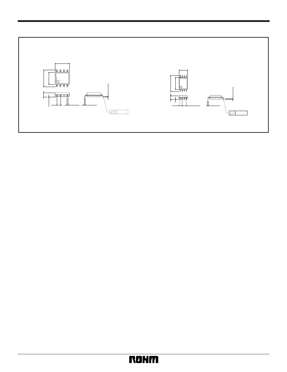 External dimensions (units: mm) sop8 ssop-b8 | Rainbow Electronics BA4510FV User Manual | Page 4 / 4