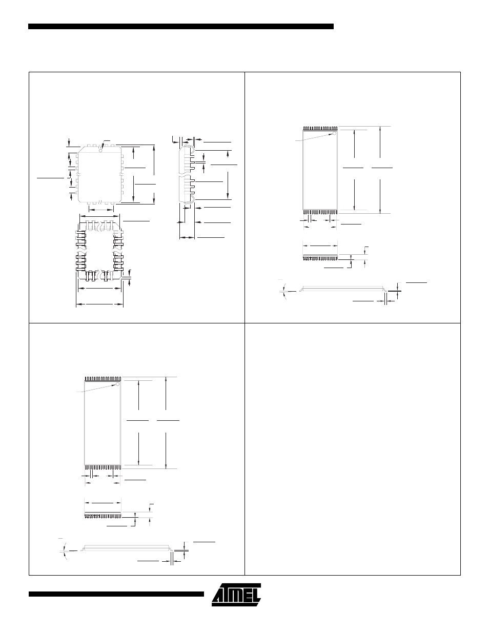 Packaging information, Controlling dimension: millimeters | Rainbow Electronics AT27LV010A User Manual | Page 11 / 12