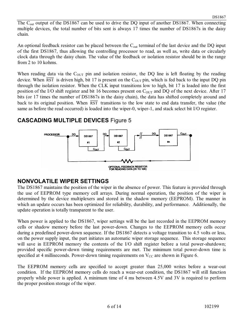Rainbow Electronics DS1867 User Manual | Page 6 / 14
