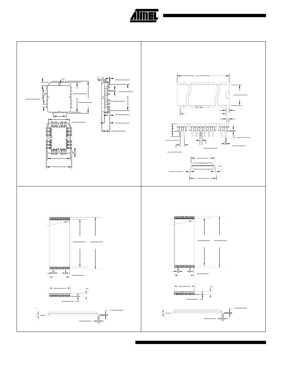 Packaging information, Controlling dimension: millimeters | Rainbow Electronics AT49LV001NT User Manual | Page 20 / 21
