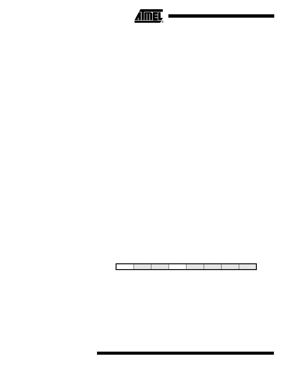Idcode; 0x1, Sample_preload; 0x2, Avr_reset; 0xc | Bypass; 0xf, Boundary-scan related register in i/o memory, Mcu control and status register – mcucsr, Atmega162/v | Rainbow Electronics ATmega162V User Manual | Page 206 / 323