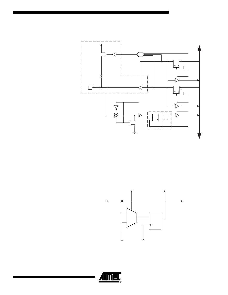 Scanning the reset pin, Figure 88, Figure 88 t | Atmega162/v, Data b u s, See boundary-scan description for details | Rainbow Electronics ATmega162V User Manual | Page 209 / 323