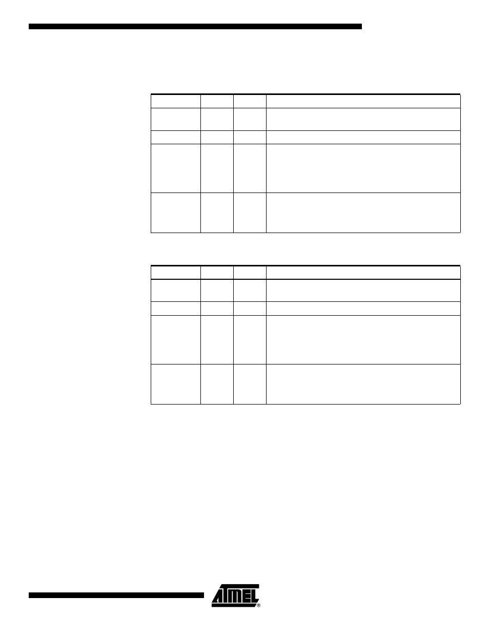 See table 90 and table 91, Atmega162/v | Rainbow Electronics ATmega162V User Manual | Page 219 / 323