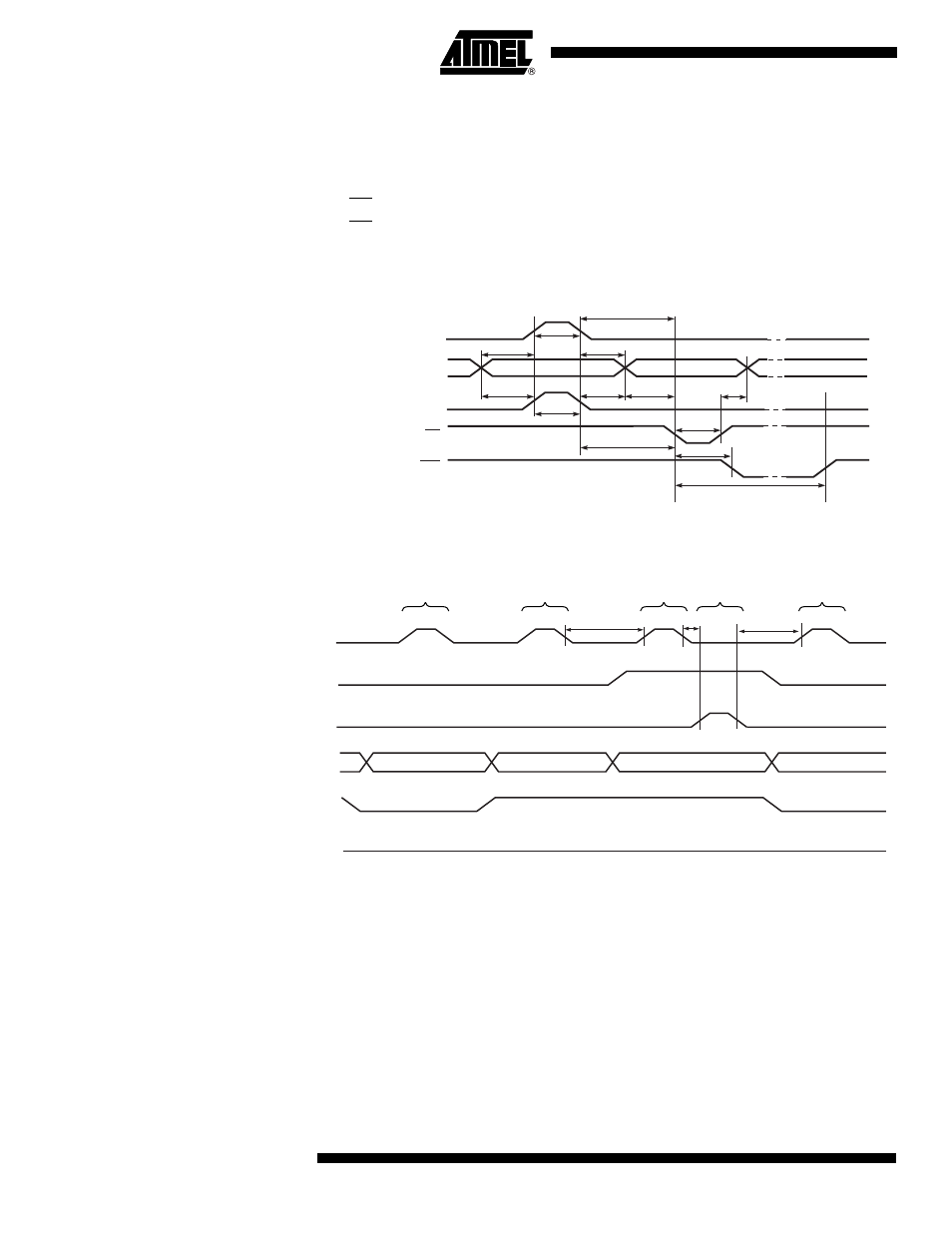 Reading the calibration byte, Parallel programming characteristics, Atmega162/v | And t, Also apply to loading operation | Rainbow Electronics ATmega162V User Manual | Page 242 / 323