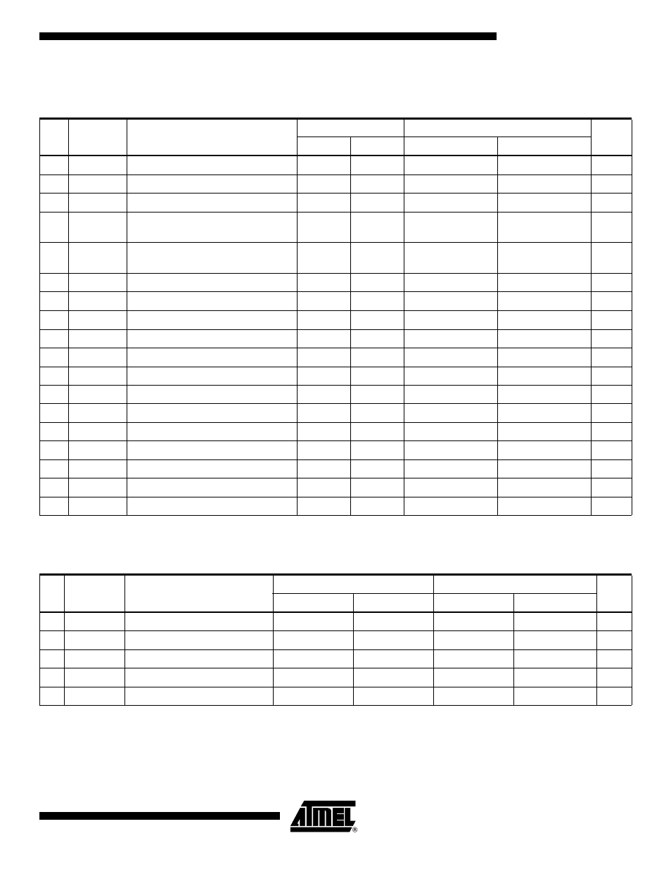 External data memory timing, Table 115 t, Table 115 | Atmega162/v | Rainbow Electronics ATmega162V User Manual | Page 269 / 323