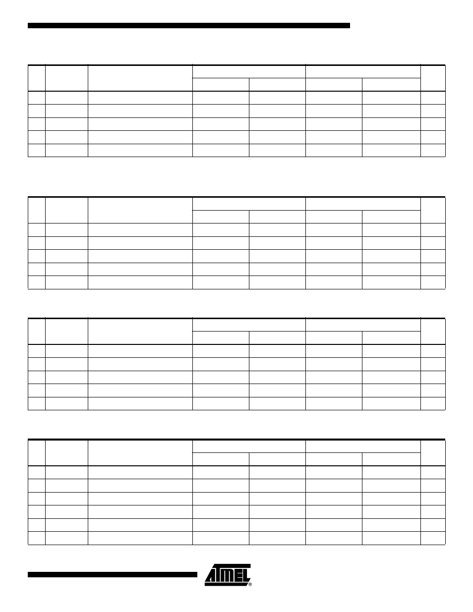 Table 122 on, Table, Table 122 | Atmega162/v | Rainbow Electronics ATmega162V User Manual | Page 271 / 323