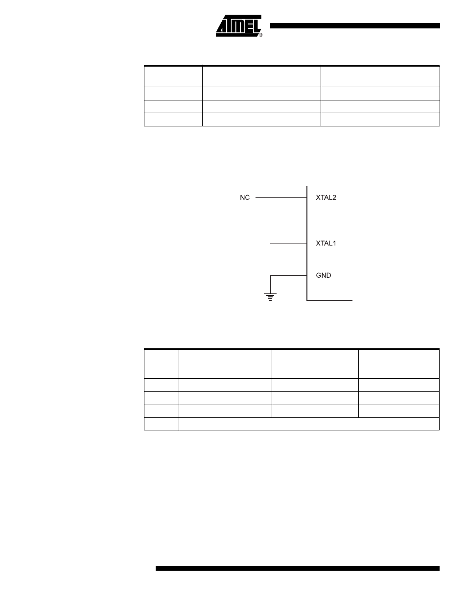 External clock, Clock output buffer, Atmega162/v | Rainbow Electronics ATmega162V User Manual | Page 38 / 323