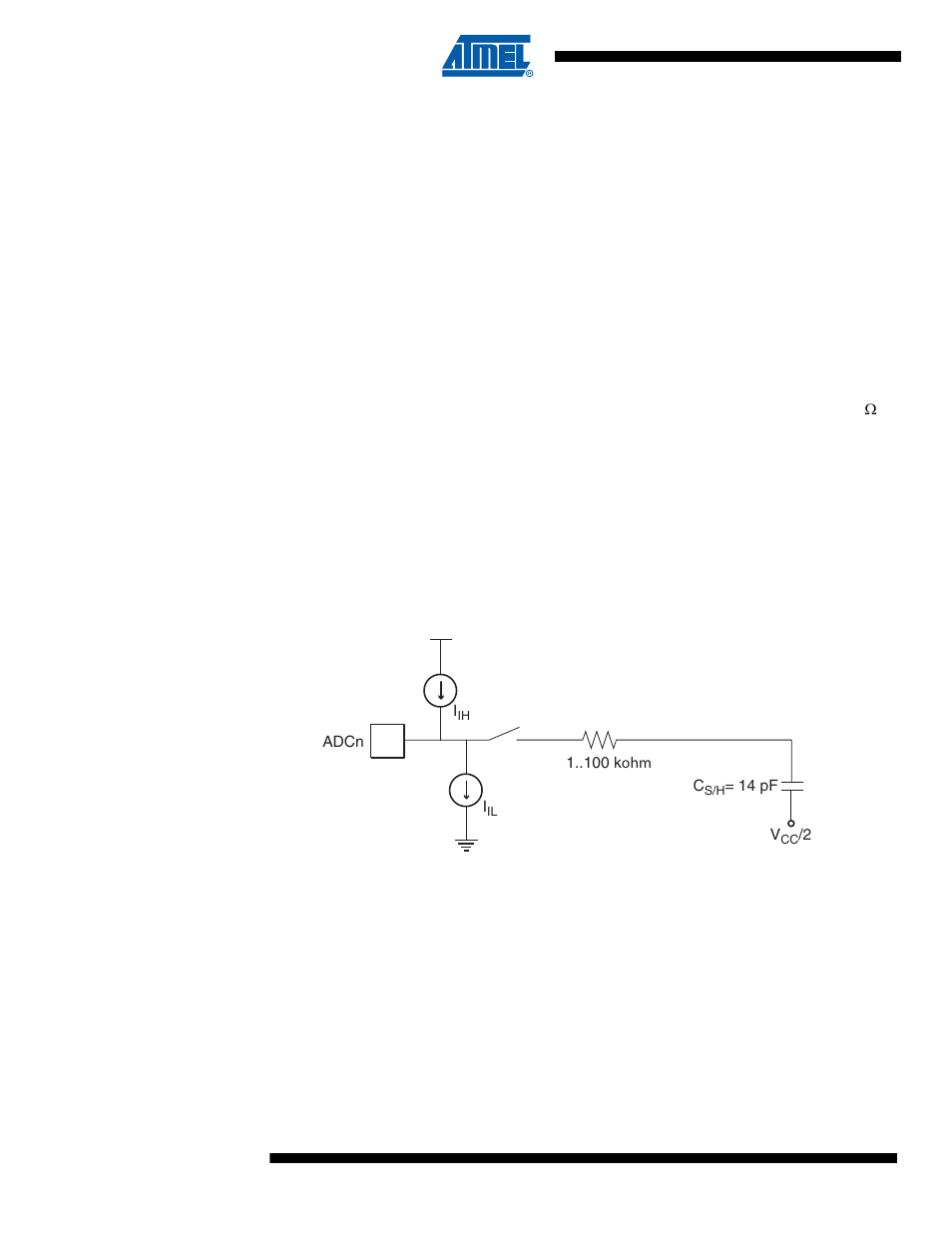 8 analog input circuitry, 9 analog noise canceling techniques, Attiny43u | Rainbow Electronics ATtiny43U User Manual | Page 122 / 182