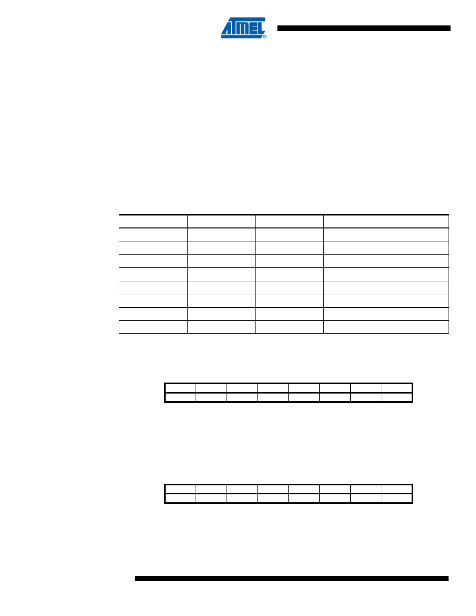 3 adcl and adch – adc data register, 1 adlar = 0, 2 adlar = 1 | Attiny43u | Rainbow Electronics ATtiny43U User Manual | Page 128 / 182