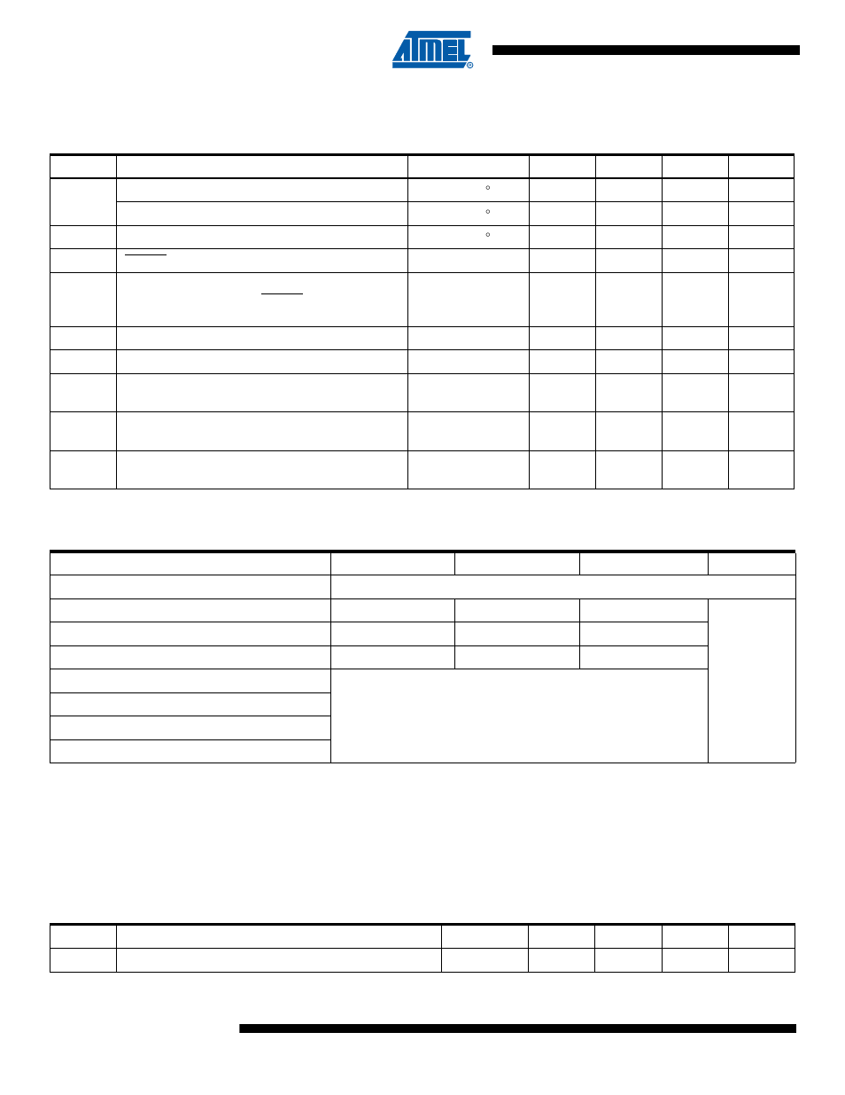 5 system and reset characteristics, 6 external interrupt characteristics, Will generate a reset | Attiny43u | Rainbow Electronics ATtiny43U User Manual | Page 158 / 182