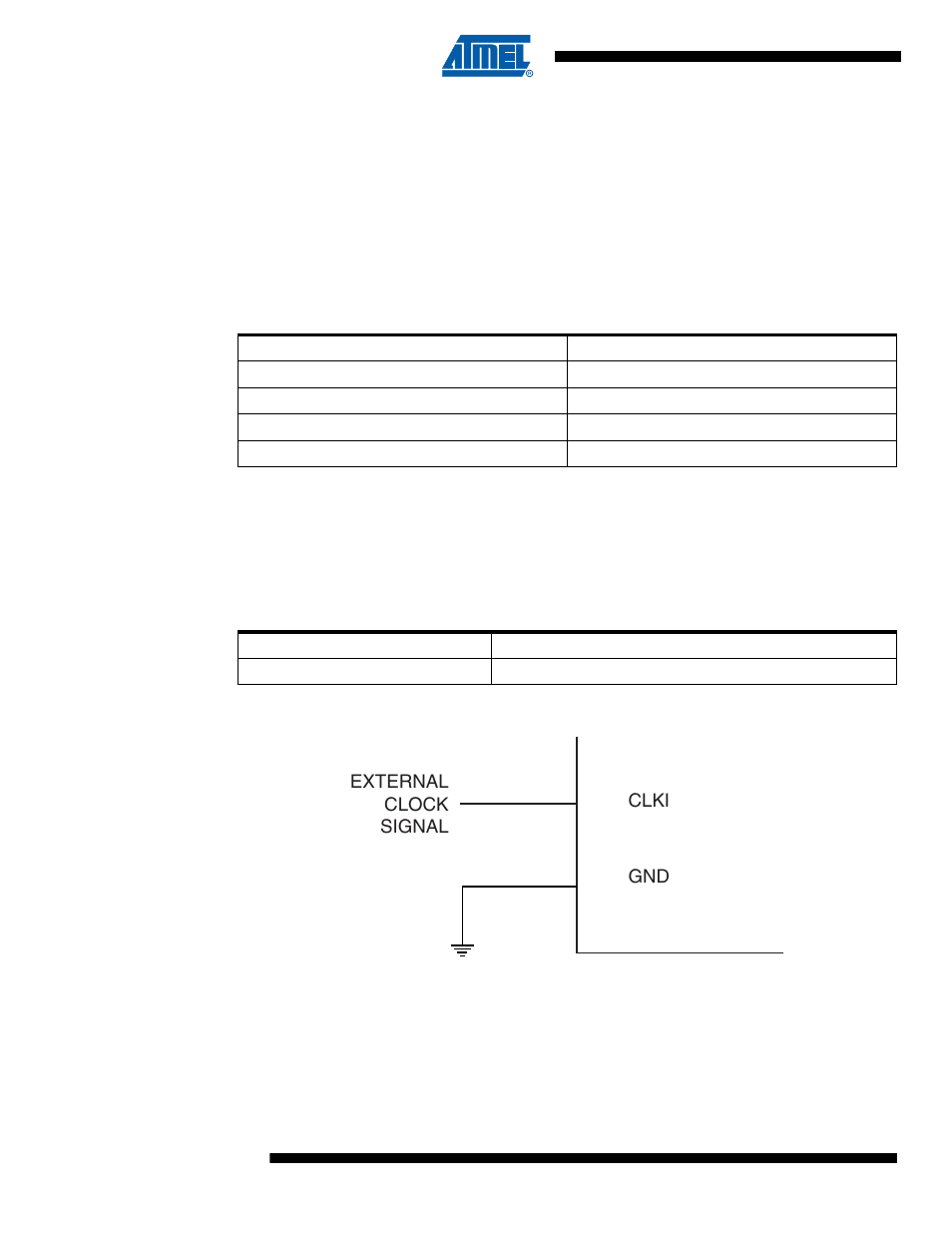 4 adc clock – clkadc, 2 clock sources, 1 external clock | Attiny43u | Rainbow Electronics ATtiny43U User Manual | Page 24 / 182