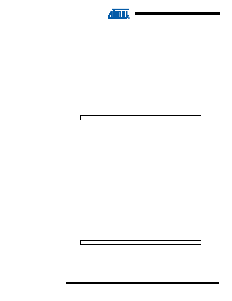 4 clock output buffer, 5 register description, 1 osccal – oscillator calibration register | 2 clkpr – clock prescale register, Osccal – oscillator calibration register” on, This fe, Attiny43u | Rainbow Electronics ATtiny43U User Manual | Page 28 / 182