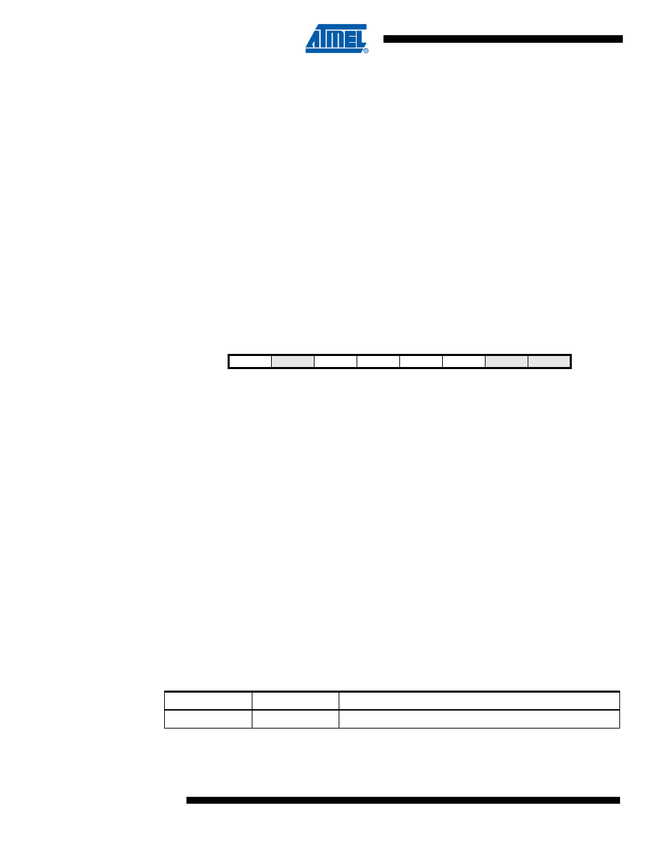 6 port pins, 5 register description, 1 mcucr – mcu control register | Mcucr, Attiny43u | Rainbow Electronics ATtiny43U User Manual | Page 34 / 182