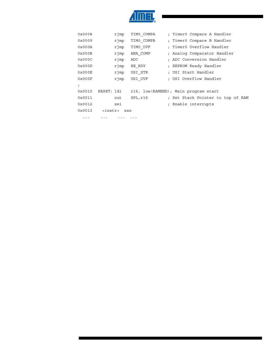 2 external interrupts, 1 pin change interrupt timing, Attiny43u | Rainbow Electronics ATtiny43U User Manual | Page 58 / 182